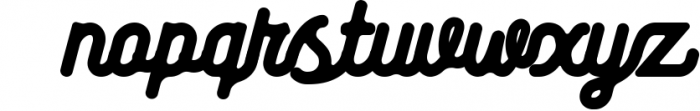 The Huntsman Script and Sans Typeface Font LOWERCASE