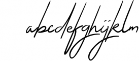 The Jacklyn Signature Font Font LOWERCASE