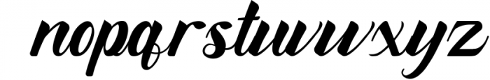 The Knight - Bold Script Font LOWERCASE