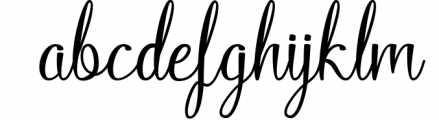 The Knight Font LOWERCASE