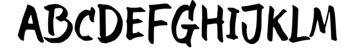 The Lazoo Font LOWERCASE