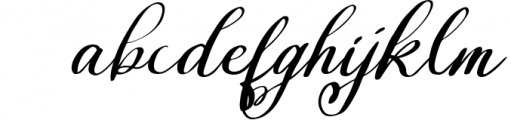 The Longlight - An Elegant Calligraphy Font Font LOWERCASE