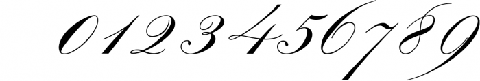 The Mozart Script 1 Font OTHER CHARS