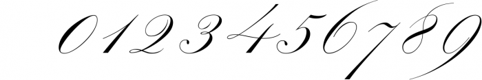 The Mozart Script 10 Font OTHER CHARS