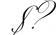 The Mozart Script 2 Font OTHER CHARS