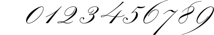 The Mozart Script 5 Font OTHER CHARS