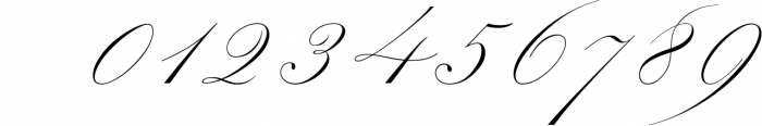 The Mozart Script 8 Font OTHER CHARS