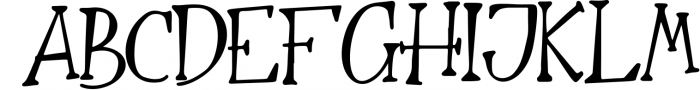 The Nightmare - Creepy Serif Font 1 Font UPPERCASE