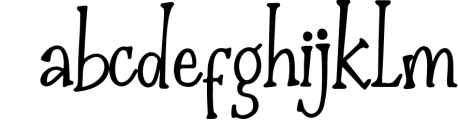 The Nightmare - Creepy Serif Font 1 Font LOWERCASE