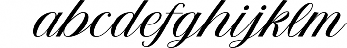 The Postgates - An Essential Script Font LOWERCASE
