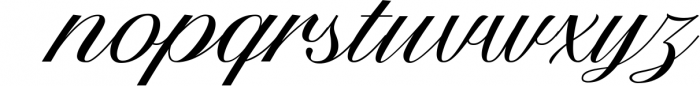 The Postgates - An Essential Script Font LOWERCASE