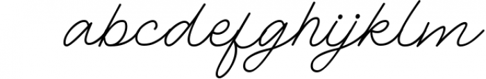 The Randi - Handwritten Script Font LOWERCASE