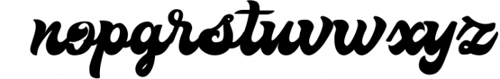 The Retropus Font Font LOWERCASE
