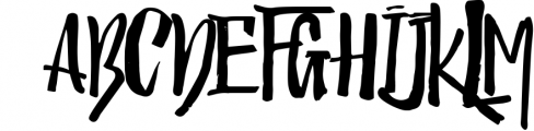 The Ribet Font UPPERCASE