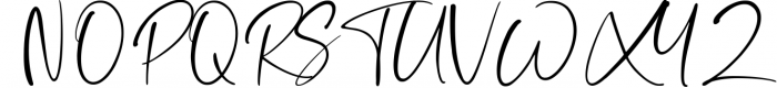 The Rickon - Script Handwritten Font Font UPPERCASE