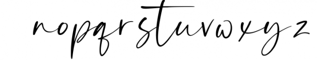 The Rickon - Script Handwritten Font Font LOWERCASE