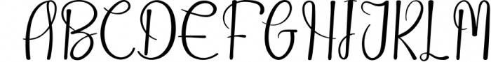 The Shine - A Handwritten Font Font UPPERCASE