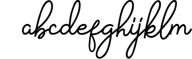 The Signate - a stylish signature font 1 Font LOWERCASE