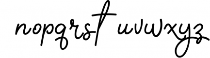 The Signate - a stylish signature font Font LOWERCASE