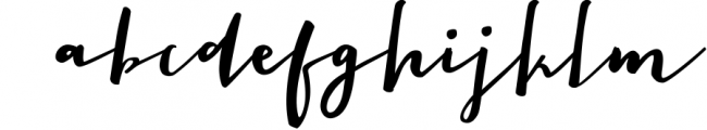 The Signer 1 Font LOWERCASE