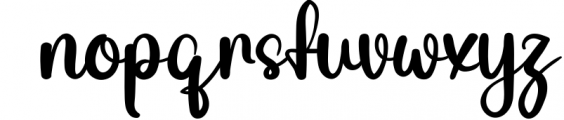 The Sister - A New Handwritten Font Font LOWERCASE