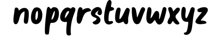 The Snowday - Handdwritten Font Font LOWERCASE