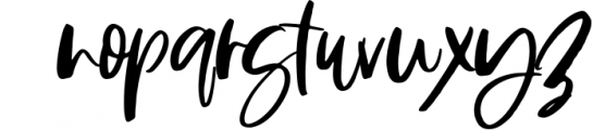 The Sunlight - A Handwritten SVG Script Font Font LOWERCASE