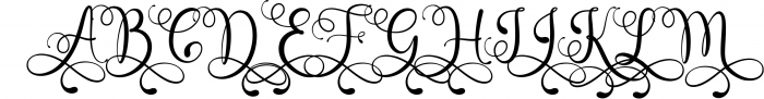 The Sweet Valentine Font Bundle 46 Font UPPERCASE