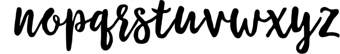 The Sweetest Thing Font LOWERCASE