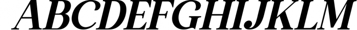 The Thesla Ohago - Luxury Serif Font 1 Font UPPERCASE