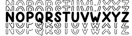 The Ultimate Font&Doodle Bundle - 110 Cute Handwritten Fonts 106 Font UPPERCASE