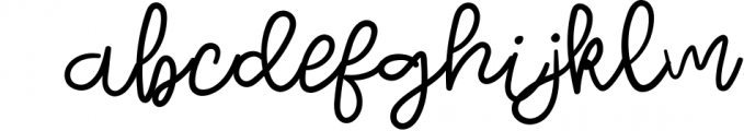 The Ultimate Font&Doodle Bundle - 110 Cute Handwritten Fonts 47 Font LOWERCASE