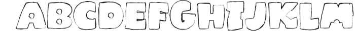 The Ultimate Font&Doodle Bundle - 110 Cute Handwritten Fonts 81 Font UPPERCASE