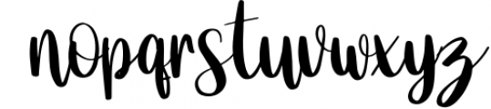 The Valentine - Modern Calligraphy Font LOWERCASE