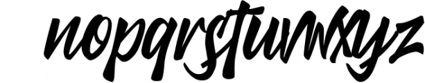 The Vintera Handstylish Font 1 Font LOWERCASE