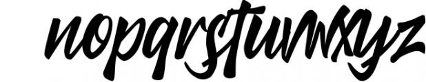 The Vintera Handstylish Font Font LOWERCASE