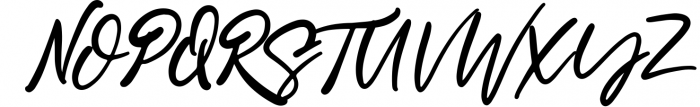 The Vinttiere Handstylish Font Font UPPERCASE