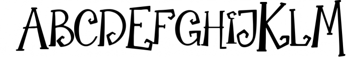 The Witch - Spooky Font Font LOWERCASE