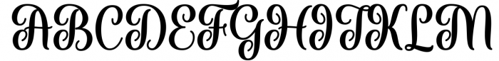 The Yolanda Font Duo 1 Font UPPERCASE