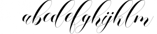 The alangte Font LOWERCASE