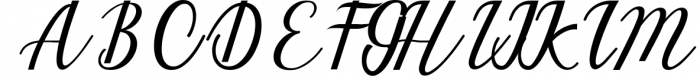 The rose script Font UPPERCASE