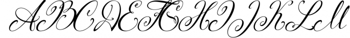 TheSecret Luxury Calligraphy Script Font UPPERCASE