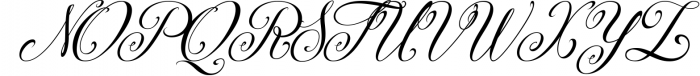 TheSecret Luxury Calligraphy Script Font UPPERCASE