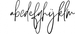 Themysion Signature Handwriting Font LOWERCASE
