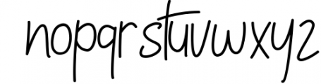 Theorevil Absolution | Handwritten Font Duo Font LOWERCASE