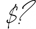 Theory Of Signature Font OTHER CHARS