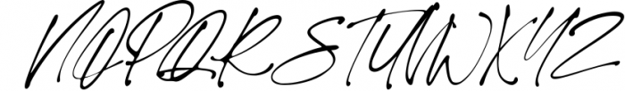 Theory Of Signature Font UPPERCASE