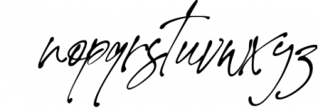 Theory Of Signature Font LOWERCASE
