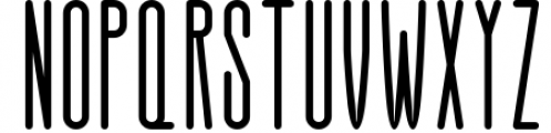 Therlalu - Condensed Sans Serif Font Font UPPERCASE