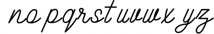 Thilika Monoline Script Font Font LOWERCASE